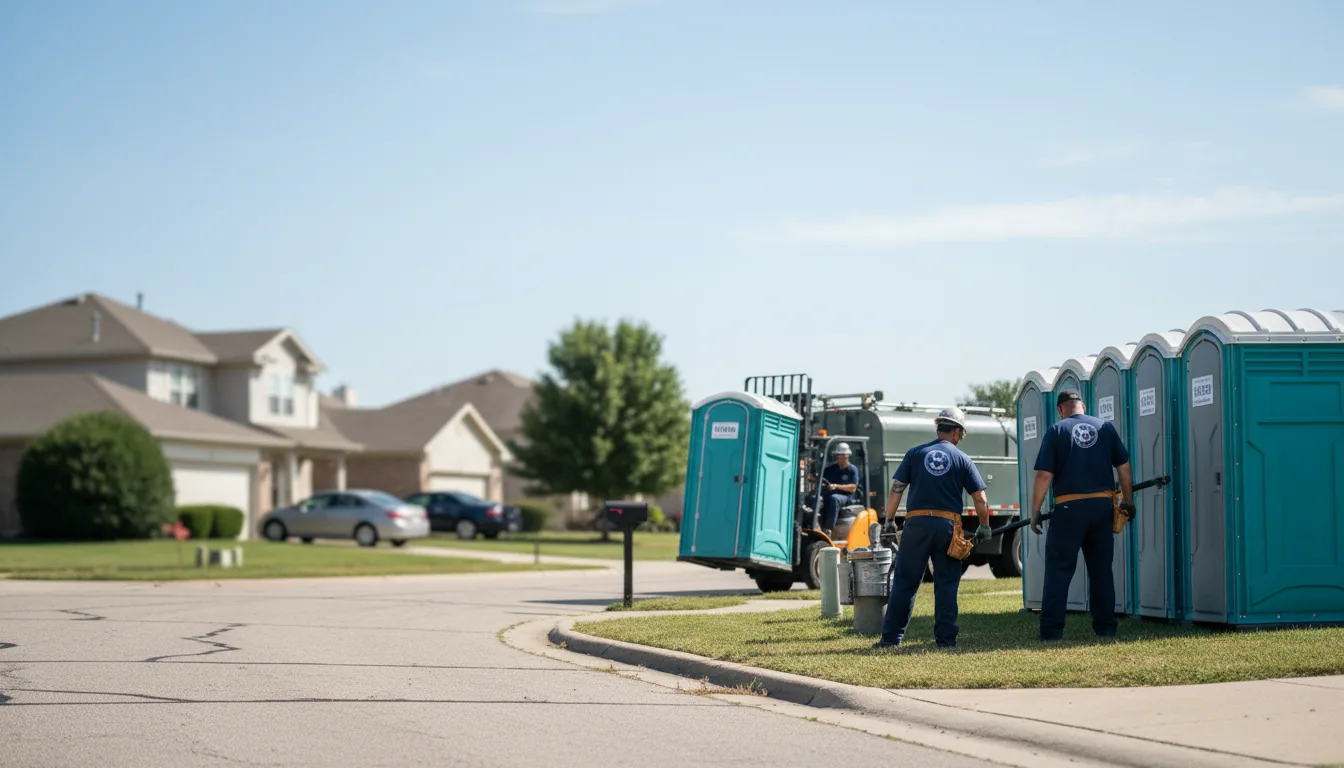 Porta Potty Rental in Liberty Hill, TX near me